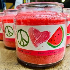 Peace Love & Watermelon 16 oz Candle